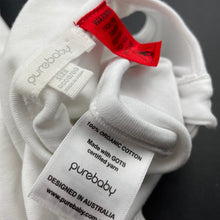 Load image into Gallery viewer, unisex purebaby, 0.5 Tog organic cotton sleeping bag, L: 60cm, GUC, size 0000-00,  