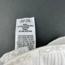 Load image into Gallery viewer, unisex Bonds, white cozysuit romper, EUC, size 00,  