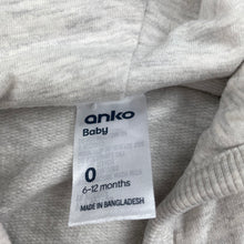 Load image into Gallery viewer, unisex Anko, lightweight zip hoodie sweater top, EUC, size 0,  