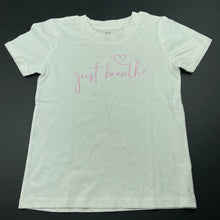 Load image into Gallery viewer, Girls Favourites, organic cotton t-shirt / top, EUC, size 6,  
