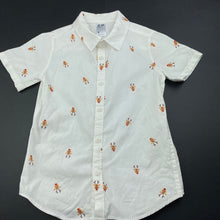 Load image into Gallery viewer, Boys Anko, Christmas lightweight cotton short sleeve shirt, EUC, size 5,  
