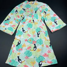 Load image into Gallery viewer, Girls Anko, lightweight dressing gown / bath robe, L: 73cm, GUC, size 5,  