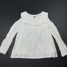 Load image into Gallery viewer, Girls Target, cotton lined lightweight open shoulder top, EUC, size 5,  