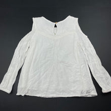 Load image into Gallery viewer, Girls Target, cotton lined lightweight open shoulder top, EUC, size 5,  