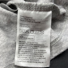 Load image into Gallery viewer, unisex H&amp;M, grey organic cotton long sleeve top, EUC, size 0,  