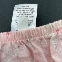 Load image into Gallery viewer, Girls Target, lightweight floral cotton bloomers / nappy cover, EUC, size 0,  