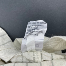 Load image into Gallery viewer, Boys Anko, linen / cotton overalls / shortalls, EUC, size 000,  