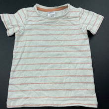 Load image into Gallery viewer, unisex Target, stretchy striped t-shirt / top, EUC, size 0,  