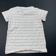 Load image into Gallery viewer, unisex Target, stretchy striped t-shirt / top, EUC, size 0,  