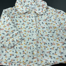 Load image into Gallery viewer, Girls Anko, floral flannelette pyjama top, GUC, size 0,  