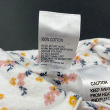 Load image into Gallery viewer, Girls Anko, floral flannelette pyjama top, GUC, size 0,  