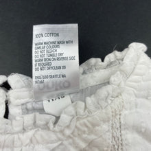 Load image into Gallery viewer, Girls Anko, white cotton long sleeve top, EUC, size 3,  