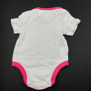 Girls Tiny Little Wonders, cotton bodysuit / romper, mermaid, EUC, size 0000,  