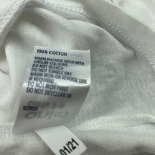 Load image into Gallery viewer, Girls Anko, white cotton long sleeve t-shirt / top, FUC, size 3,  