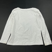 Load image into Gallery viewer, Girls Anko, white cotton long sleeve t-shirt / top, FUC, size 3,  
