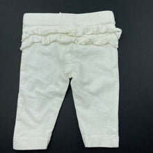 Load image into Gallery viewer, Girls Anko, stretchy ruffle leggings / bottoms, EUC, size 0000,  