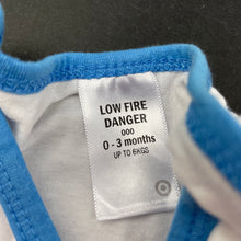 Load image into Gallery viewer, unisex Target, stretchy bodysuit / romper, whale, GUC, size 000,  