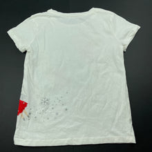 Load image into Gallery viewer, Girls Big W, cotton Christmas t-shirt / top, EUC, size 5,  