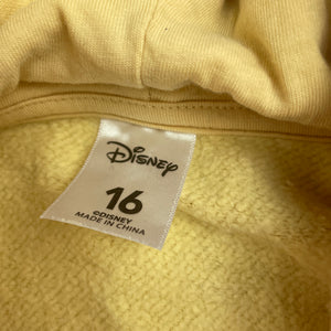 unisex Disney, Mickey Mouse fleece lined hoodie sweater, GUC, size 16,  