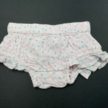 Load image into Gallery viewer, Girls Anko, lightweight cotton bloomers / nappy cover, EUC, size 000,  