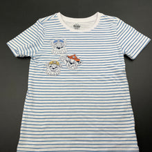 Load image into Gallery viewer, Boys Nickelodeon, Paw Patrol striped t-shirt / top, FUC, size 6,  