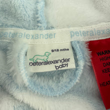 Load image into Gallery viewer, unisex Peter Alexander, soft fleece dressing gown / bath robe, L: 48cm, EUC, size 0-1,  