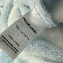 Load image into Gallery viewer, unisex Peter Alexander, soft fleece dressing gown / bath robe, L: 48cm, EUC, size 0-1,  