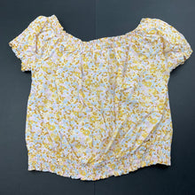Load image into Gallery viewer, Girls Target, floral viscose/linen top, EUC, size 10,  