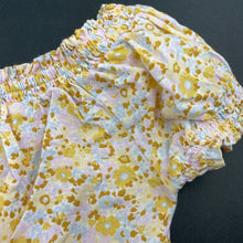 Load image into Gallery viewer, Girls Target, floral viscose/linen top, EUC, size 10,  