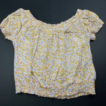 Load image into Gallery viewer, Girls Target, floral viscose/linen top, EUC, size 10,  