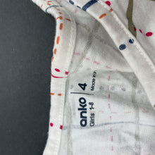 Load image into Gallery viewer, Girls Anko, cotton singlet / tank top, EUC, size 4,  