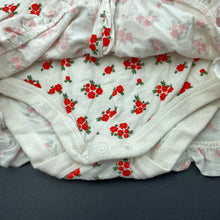 Load image into Gallery viewer, Girls Baby Berry, stretchy floral romper dress, EUC, size 00,  