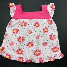 Load image into Gallery viewer, Girls Tiny Little Wonders, floral cotton summer top, FUC, size 00,  