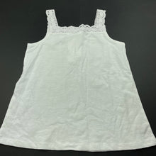 Load image into Gallery viewer, Girls Anko, white cotton summer top, EUC, size 8,  