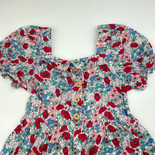 Load image into Gallery viewer, Girls Cotton On, floral cotton playsuit, GUC, size 5,  