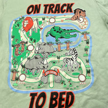 Load image into Gallery viewer, Boys Tilt, pyjama t-shirt / top, safari, NEW, size 5,  