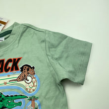 Load image into Gallery viewer, Boys Tilt, pyjama t-shirt / top, safari, NEW, size 5,  