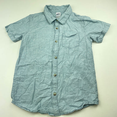 Boys Anko, linen/cotton short sleeve shirt, FUC, size 7,  