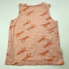Load image into Gallery viewer, Boys KID, cotton singlet / tank top, dinosaurs, GUC, size 7,  