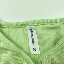 Load image into Gallery viewer, Girls Brilliant Basics, cropped stretchy t-shirt / top, L: 31cm, EUC, size 8,  