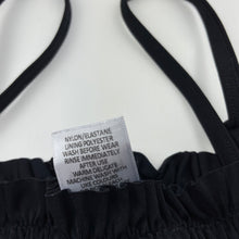 Load image into Gallery viewer, Girls Target, black swim top, EUC, size 10,  
