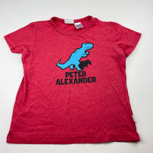 Load image into Gallery viewer, Boys Peter Alexander, pyjama t-shirt / top, dinosaur, FUC, size 4,  