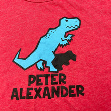 Load image into Gallery viewer, Boys Peter Alexander, pyjama t-shirt / top, dinosaur, FUC, size 4,  
