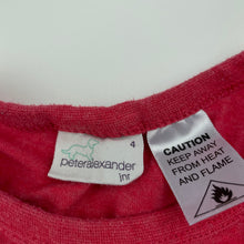 Load image into Gallery viewer, Boys Peter Alexander, pyjama t-shirt / top, dinosaur, FUC, size 4,  