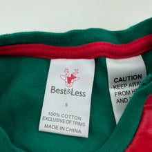 Load image into Gallery viewer, Girls B&amp;L, cotton Christmas t-shirt / top, Elf, GUC, size 5,  