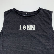 Load image into Gallery viewer, Boys Anko, grey stripe singlet / tank top, GUC, size 9,  