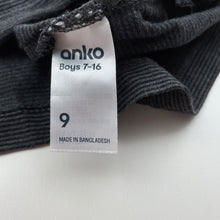 Load image into Gallery viewer, Boys Anko, grey stripe singlet / tank top, GUC, size 9,  
