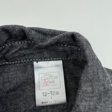 Load image into Gallery viewer, Boys Charlie &amp; Me, lightweight cotton long sleeve shirt, GUC, size 1,  