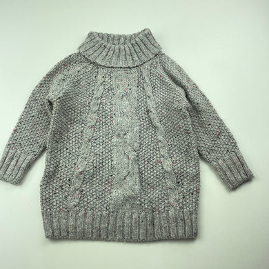 Girls Target, wool blend knitted sweater / jumper, GUC, size 1,  