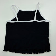 Load image into Gallery viewer, Girls Target, black &amp; white stretchy summer top, EUC, size 9,  
